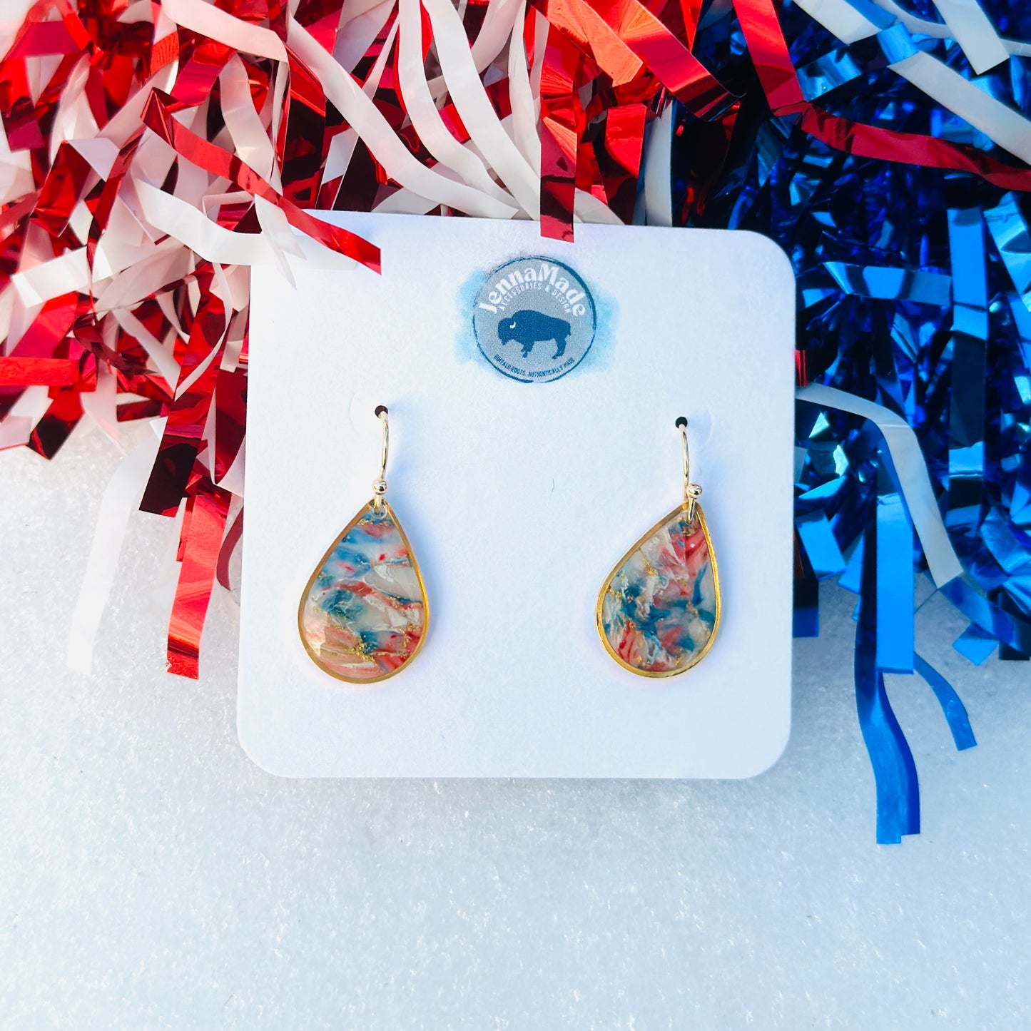 Buffalo Faux Stone Evelyn Wire Earrings