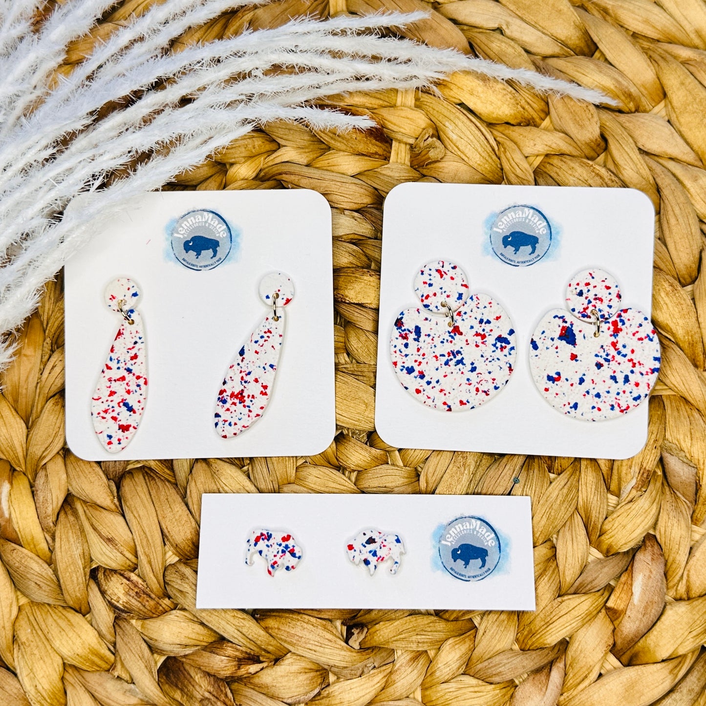 Buffalo Terrazzo Earrings