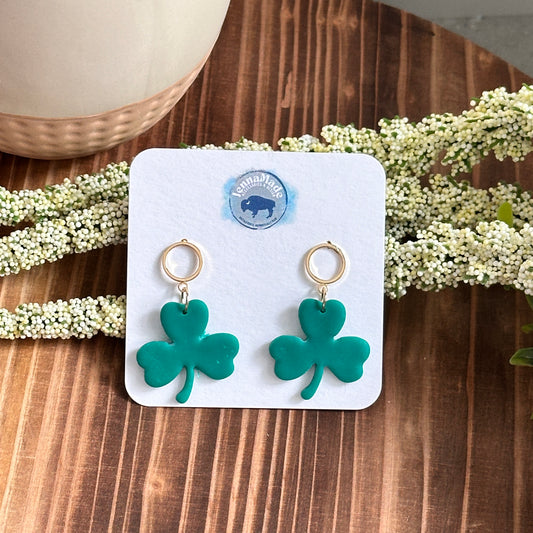 Shamrock Dangle Earrings
