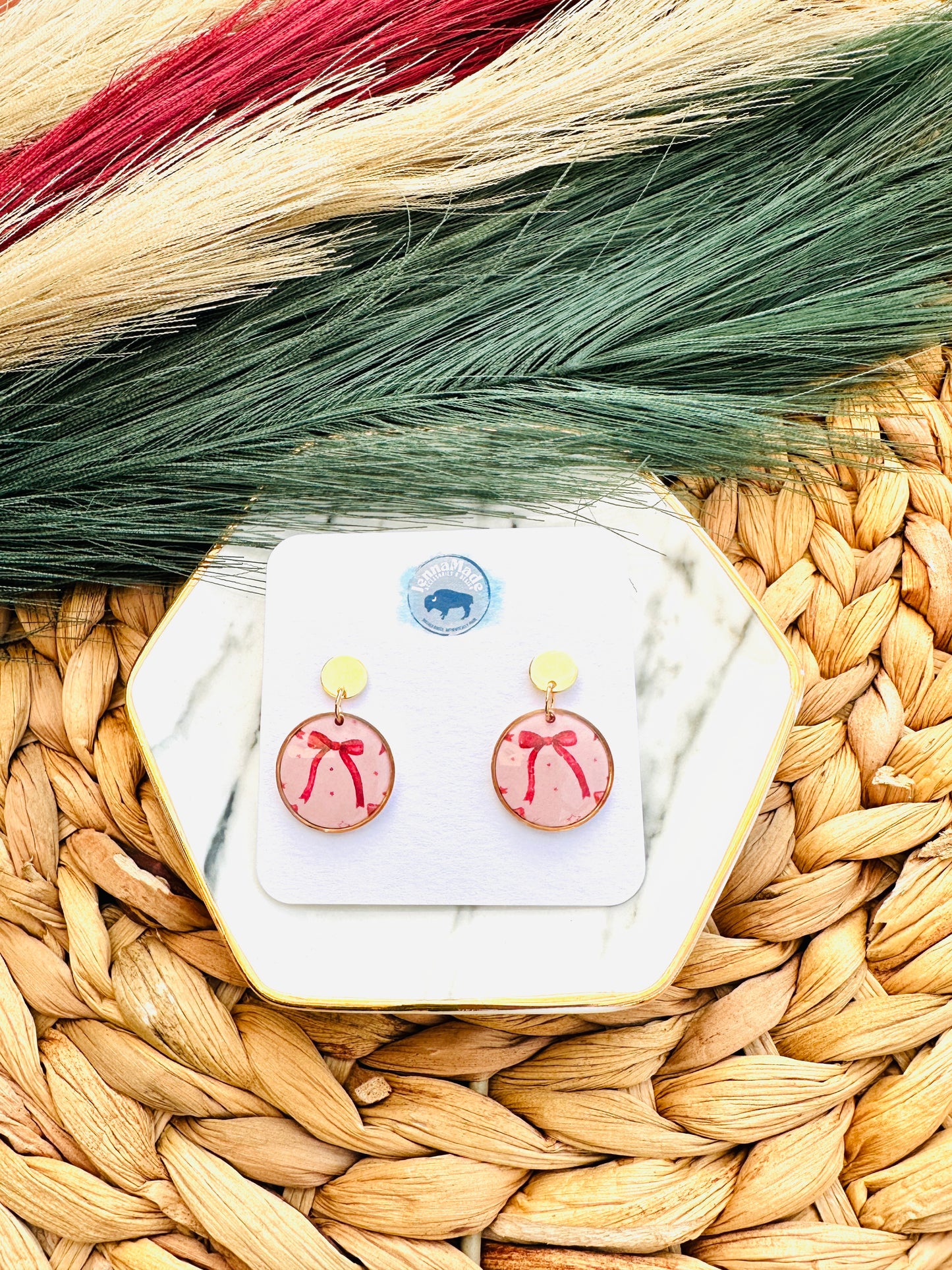 Paige Bow Earrings