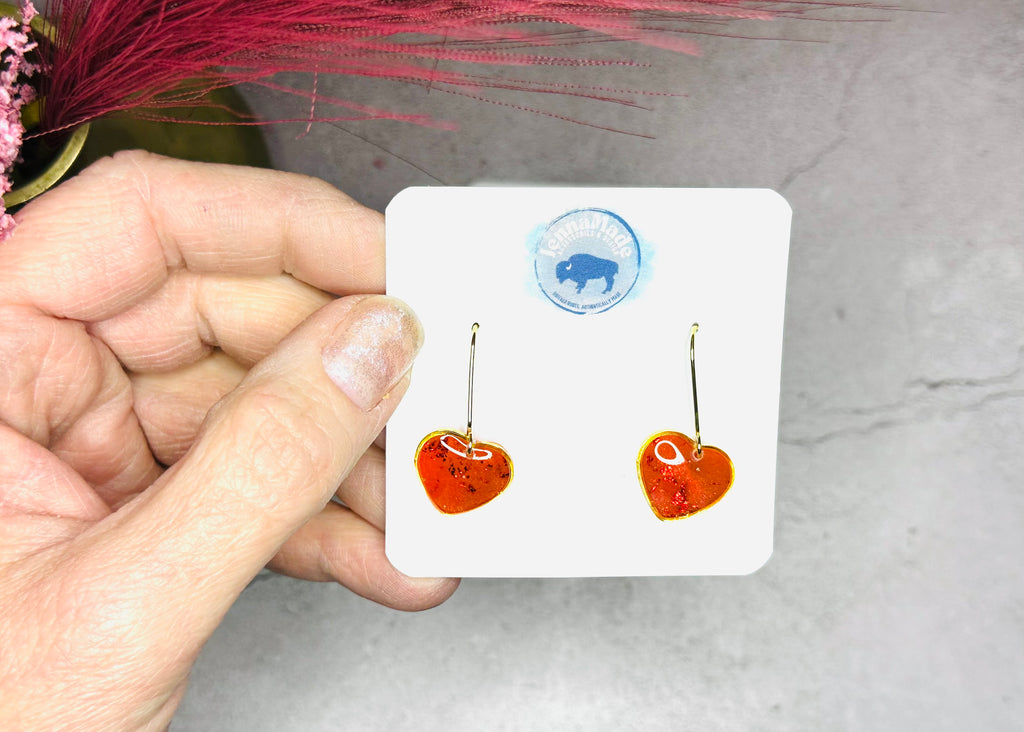 Ellie Heart Earrings